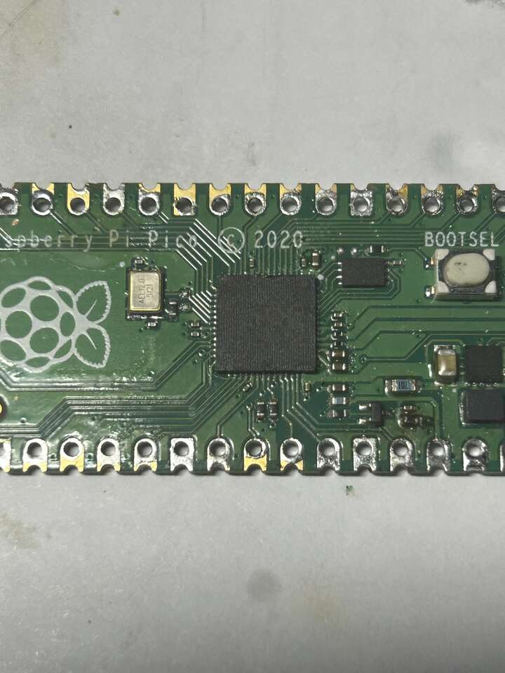 Wlutowane rp2040 wlutowane rp2040